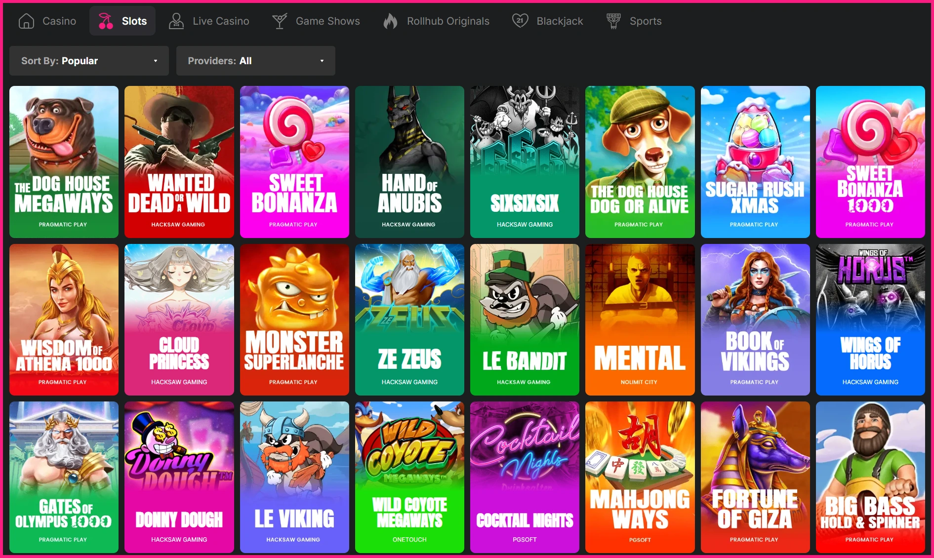 Rollhub Casino Slots